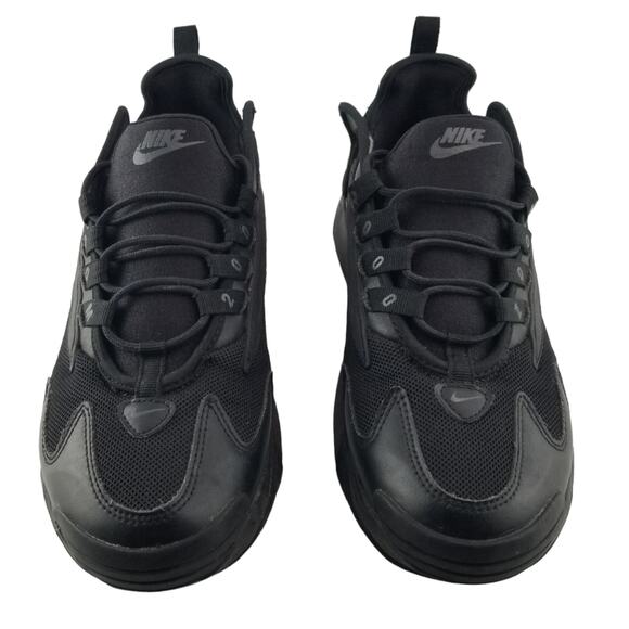 Nike Shoes Men's Size 8 Zoom 2K Black Running Lace Up Leath Fabric - Picture 2 of 15